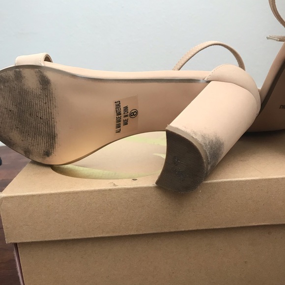 Charlotte Russe Nude Heels - Picture 4 of 6
